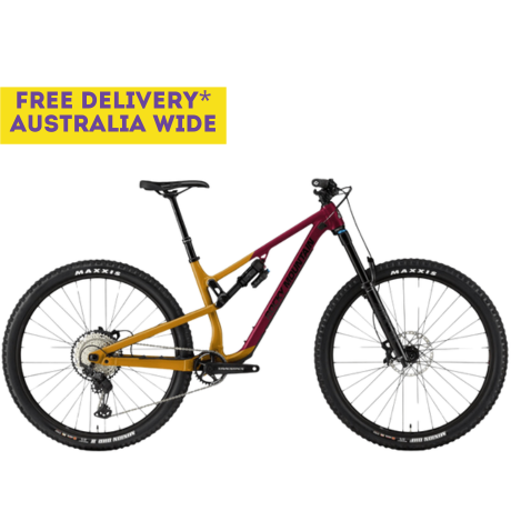 Rocky Mountain Instinct Alloy 50 Mountain Bike - Gold / Red - bikes.com.au