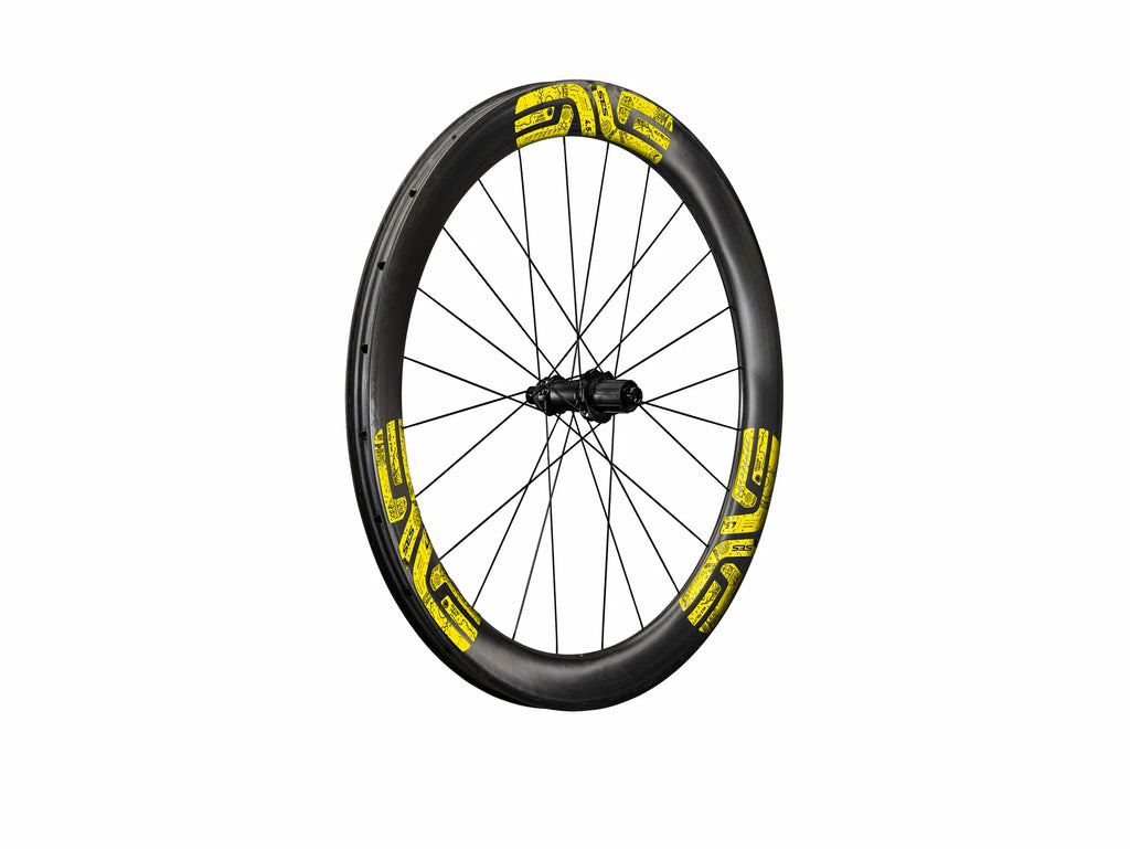 ENVE SES 4.5 LTD Disc Wheelset -w/ Limited Edition Tour De France Decal Rear Angle- Bikes.com.au