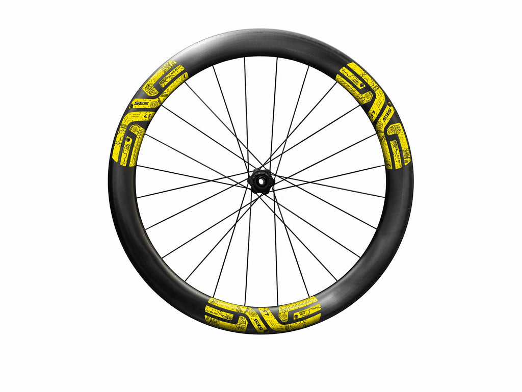 ENVE SES 4.5 LTD Disc Wheelset -w/ Limited Edition Tour De France Decal Rear Wheel - Bikes.com.au