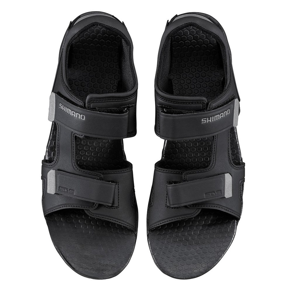 Shimano SH-SD501 SPD Touring Cycling Sandals on top of sandals