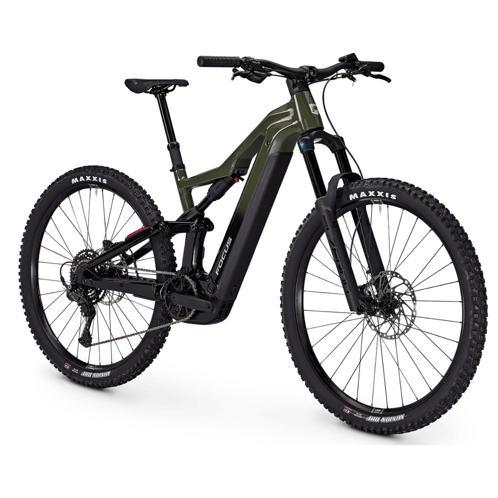 Focus Thron2 6.7 Electric Mountain Bike - Green