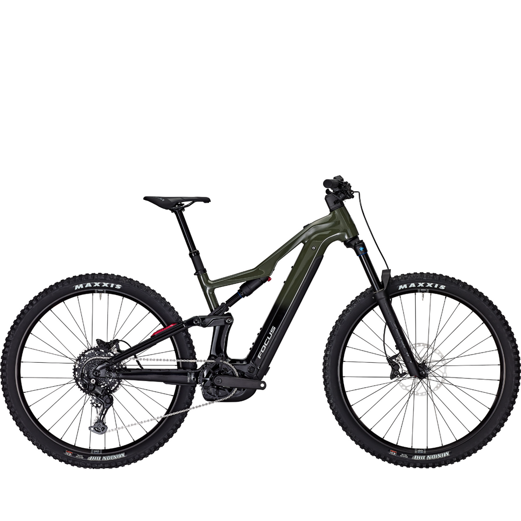 Focus Thron2 6.7 Electric Mountain Bike - Green
