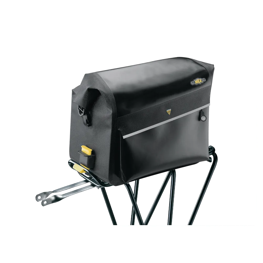 TOPEAK MTX Trunk Dry Bag Black on rack