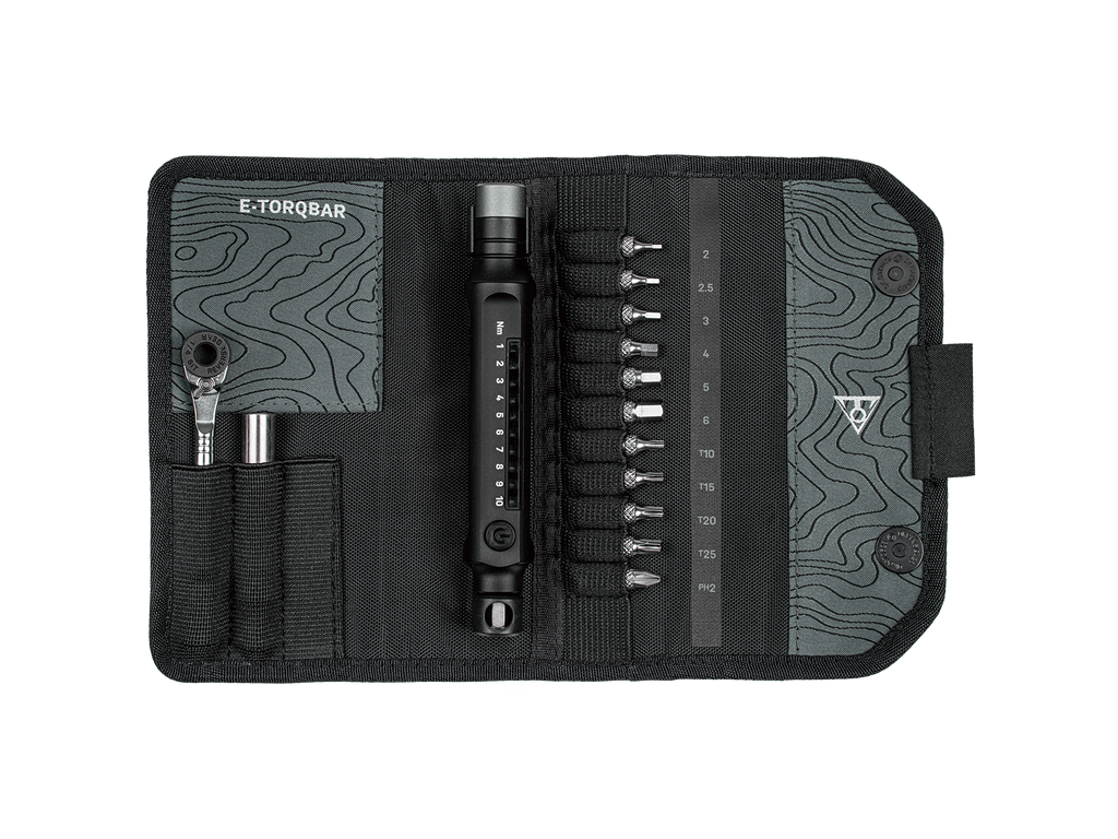 Topeak E-Torqbar 1-10NM Torque Wrench Set