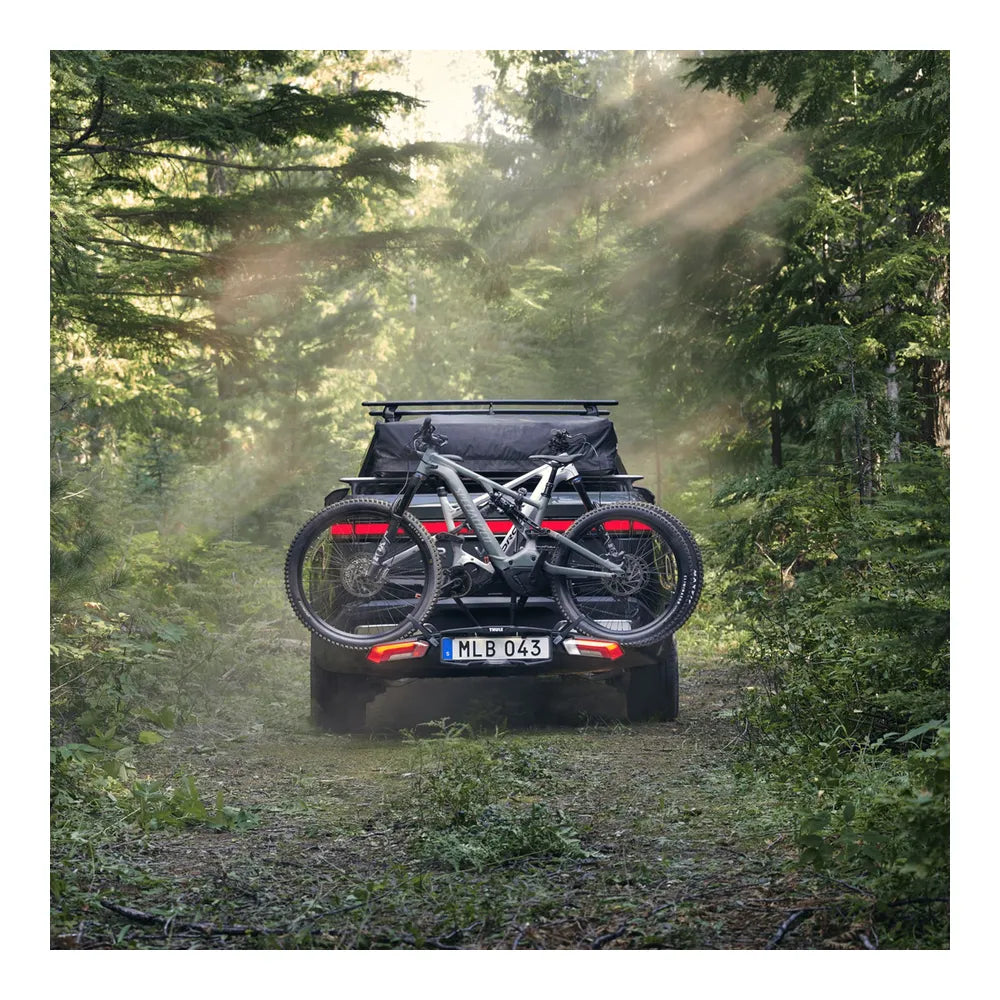Thule Epos 2-Bike Platform Towbar Foldable Bike Rack lifestyle image