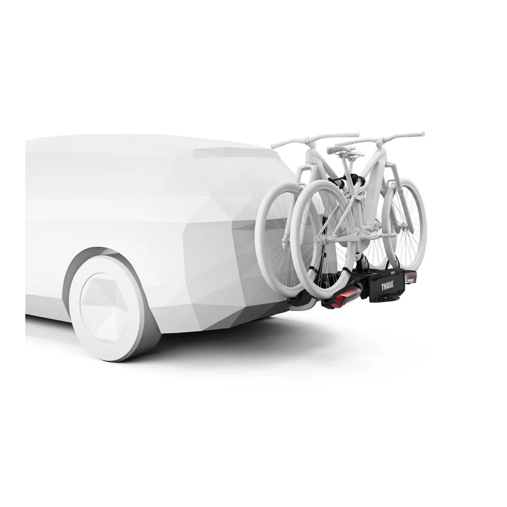 Thule Epos 2-Bike Platform Towbar Foldable Bike Rack mounted