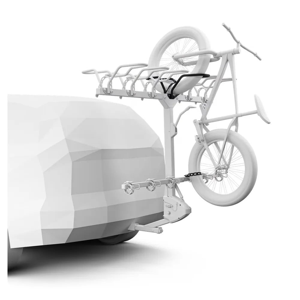 Thule ReVert Fatbike Wheel Basket loaded