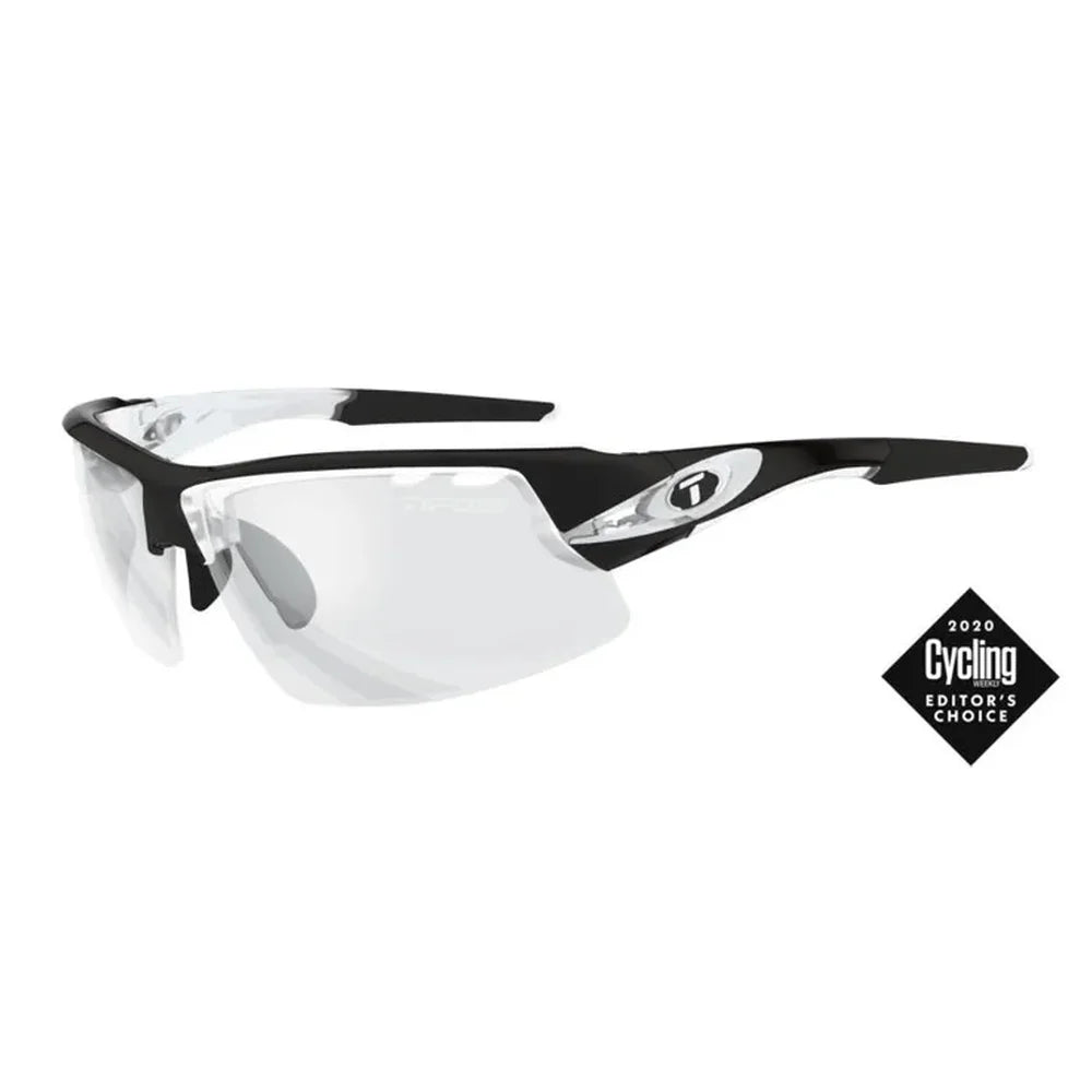 Tifosi Crit Light Night Fototec Cycling Sunglasses - Crystal Black