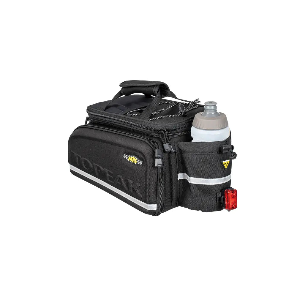 Topeak MTS Trunkbag DXP (Strap Mount) with bottle and light (not included)