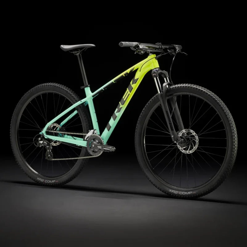 Trek Marlin 5 Gen 2 Volt to Miami Green Fade bikes