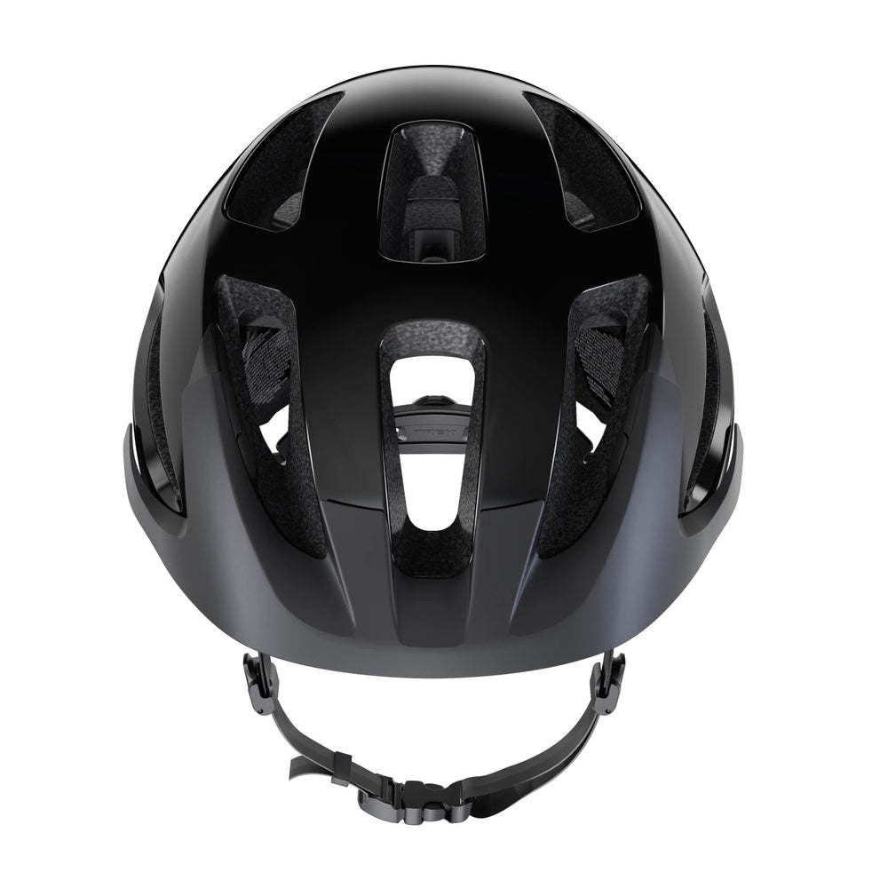 Trek Solstice Bike Helmet - Gloss Black front