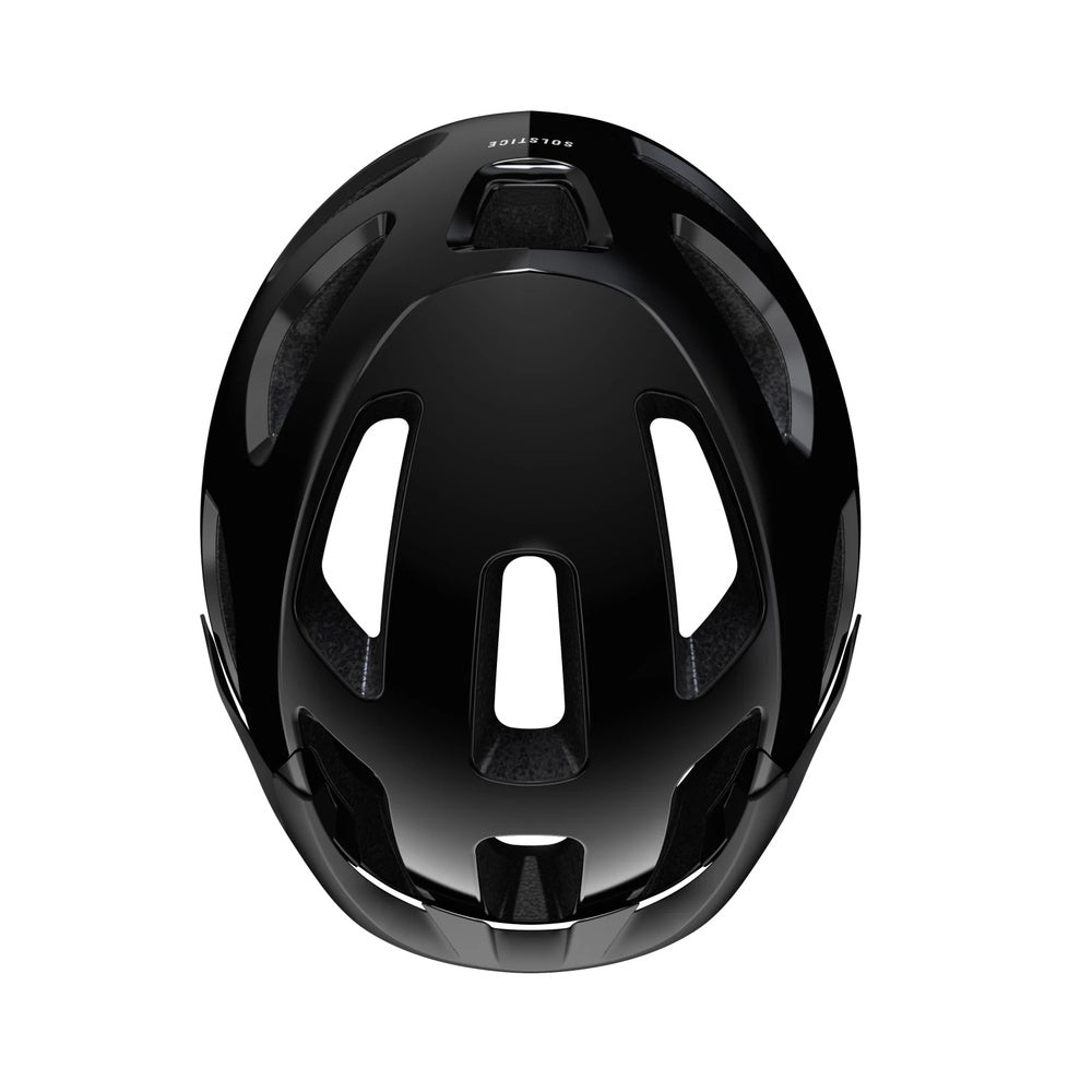 Trek Solstice Bike Helmet - Gloss Black top