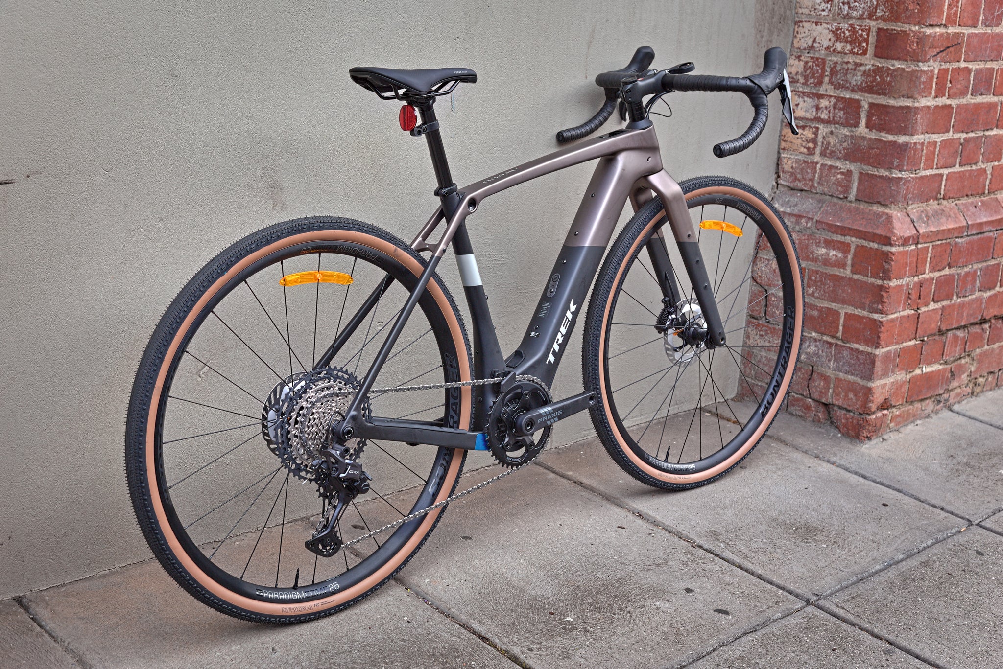 Trek Checkpoint+ SL 5 Electric Gravel Bike – Matte Bronze Age/Dark Web –  bikes.com.au