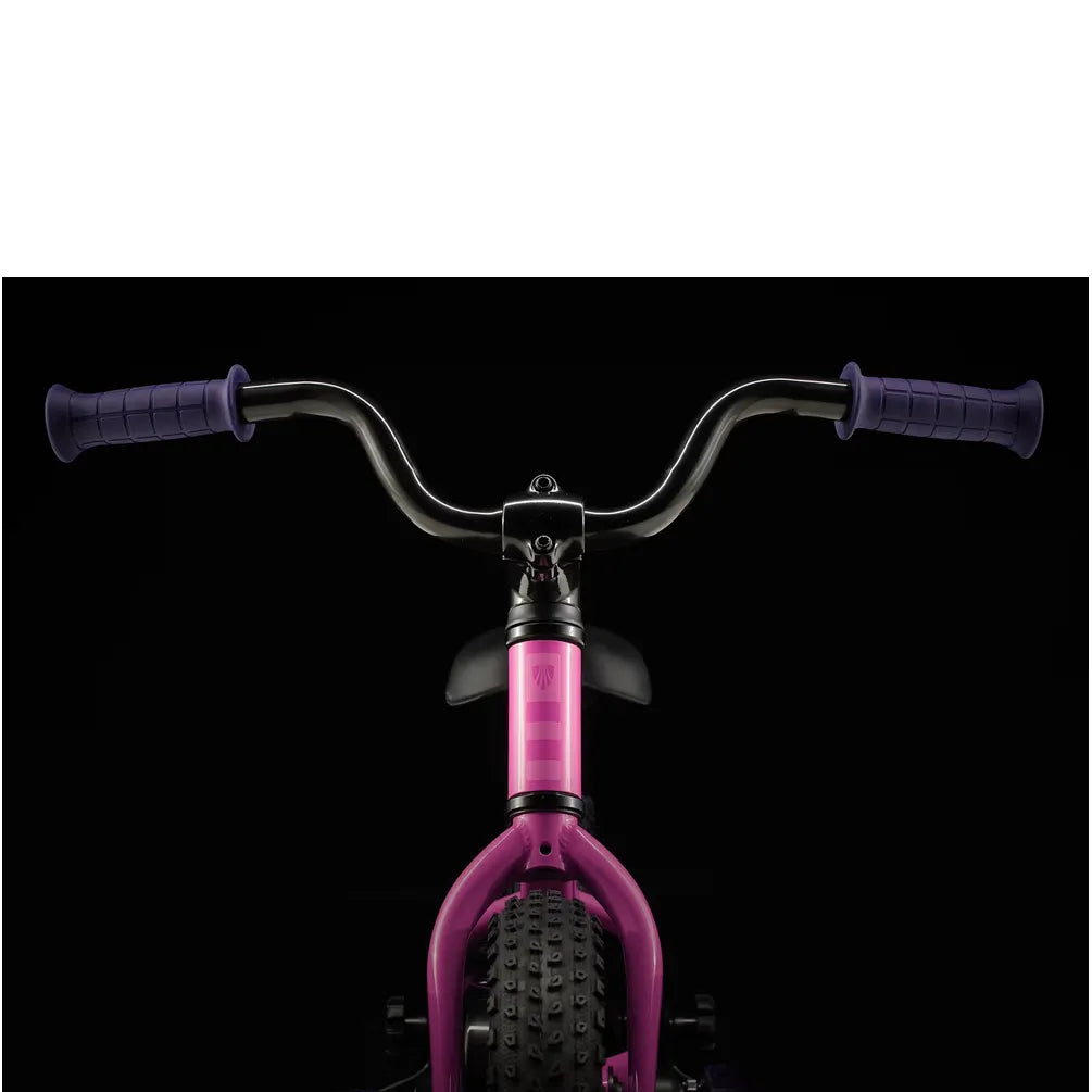 Trek Precaliber 12 Kids Bike - Flamingo Pink 2025 front of bike