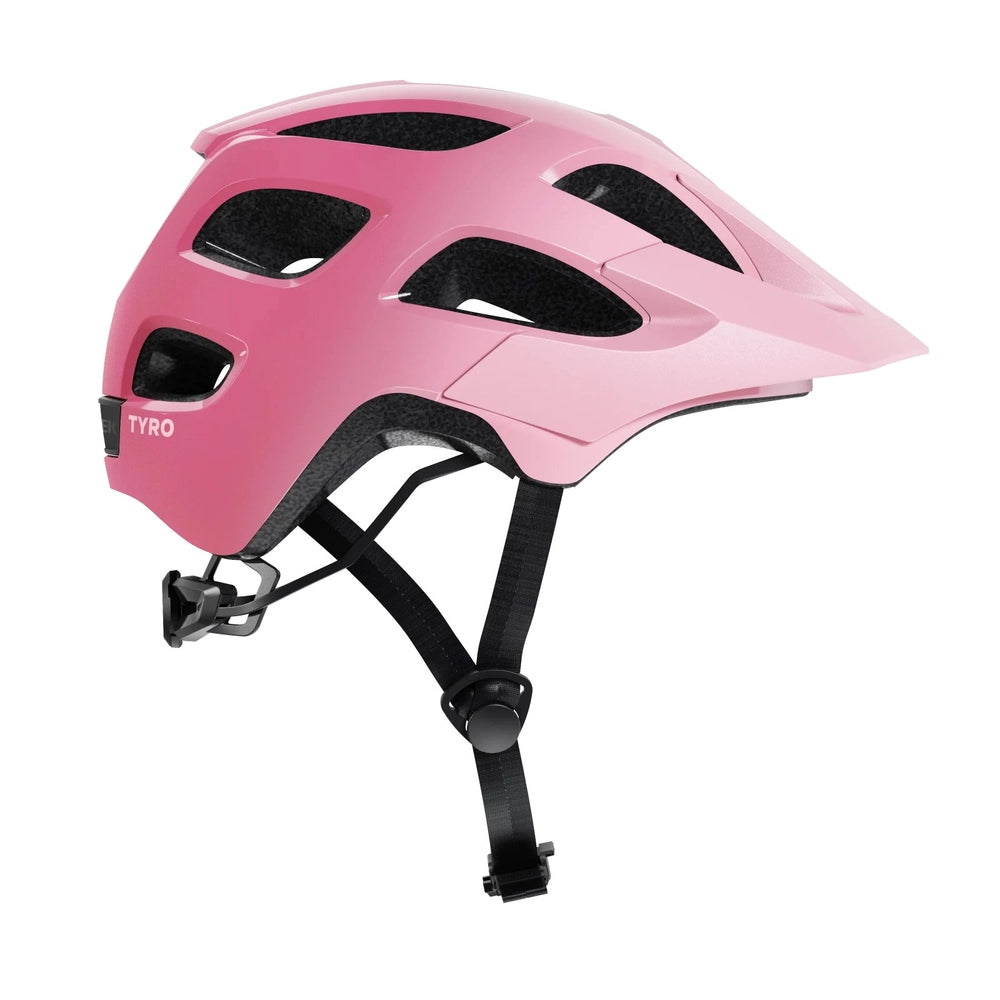 Trek Tyro Youth Bike Helmet - Blush Pink Frosting right side