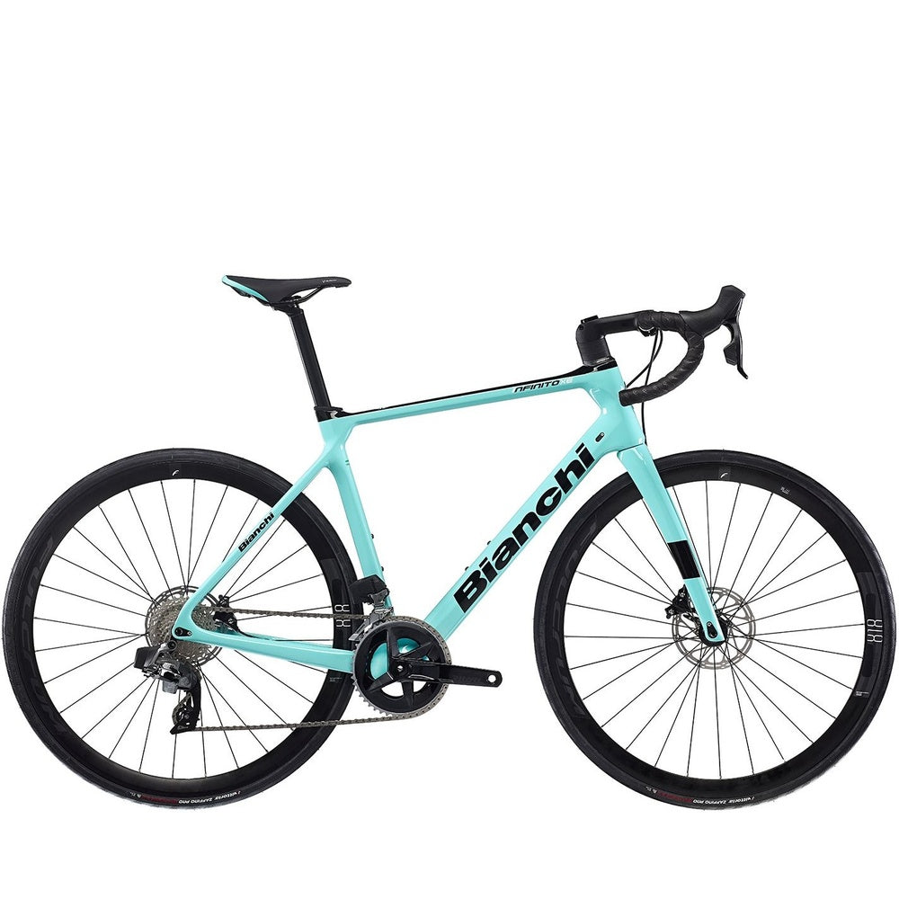 Bianchi Infinito XE Rival AXS Road Bike - CK16/Black - Bikes.com.au