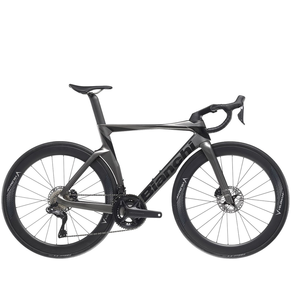 Bianchi Oltre Comp Road Bike Ultegra Di2 - Graphite - Bikes.com.au