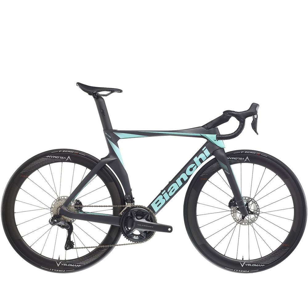 Bianchi Oltre Pro Road Bike Dura-Ace Di2 - Black/CK16 - Bikes.com.au