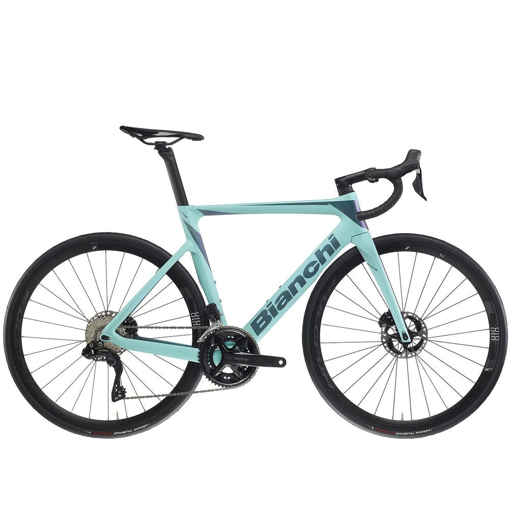 Bianchi Oltre Race Road Bike 105 - CK16/Iridium - Bikes.com.au