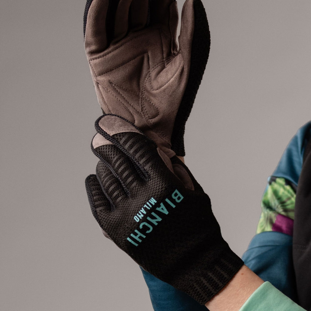 Bianchi Tech Gravel Winter Gloves - Bikes.com.au