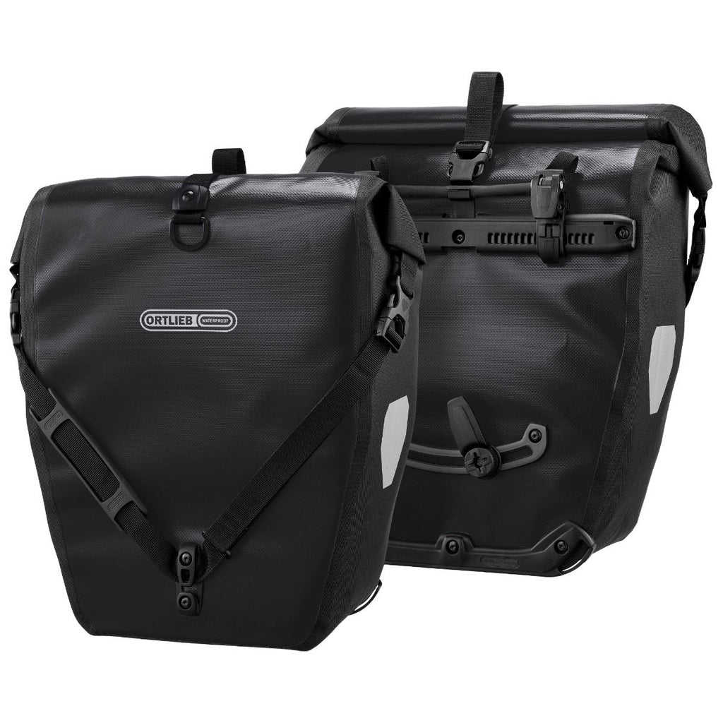 ORTLIEB Back-Roller QL2.1 Rear Panniers - Black - Bikes.com.au