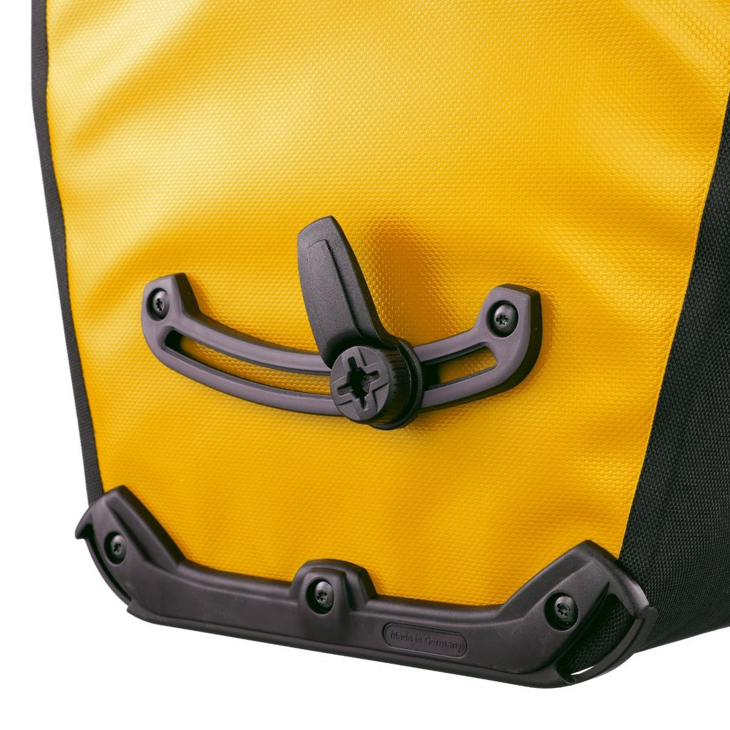 ORTLIEB Back-Roller QL2.1 Rear Panniers Bottom Clip - Sun Yellow/Black - Bikes.com.au