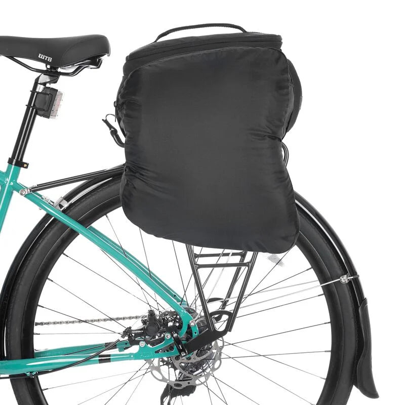 Blackburn Local Bike Trunk Bag Open on Rack