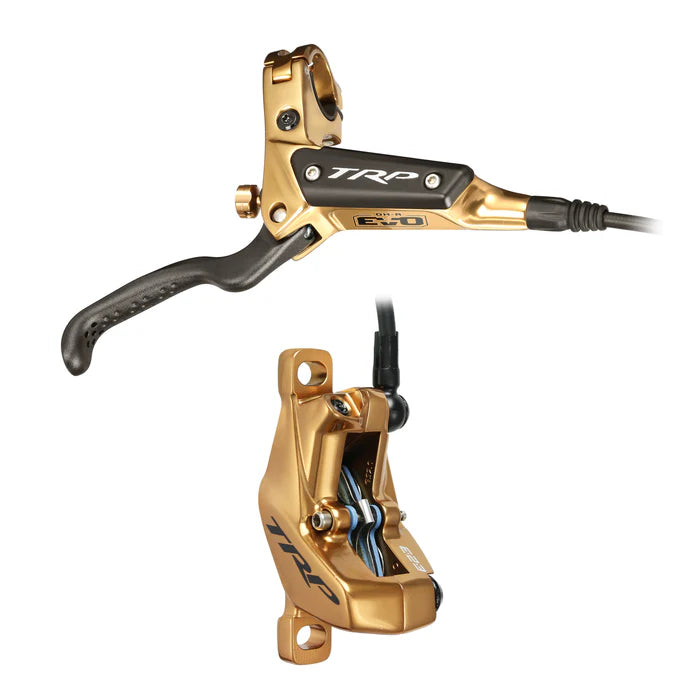 TRP DH-R EVO Mountain Bike Disc Brake Set - Gold