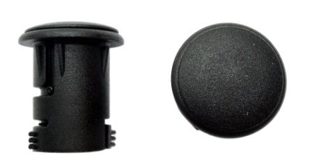 Bikelane 18mm Lock On Bar Ends - Black (Pair)