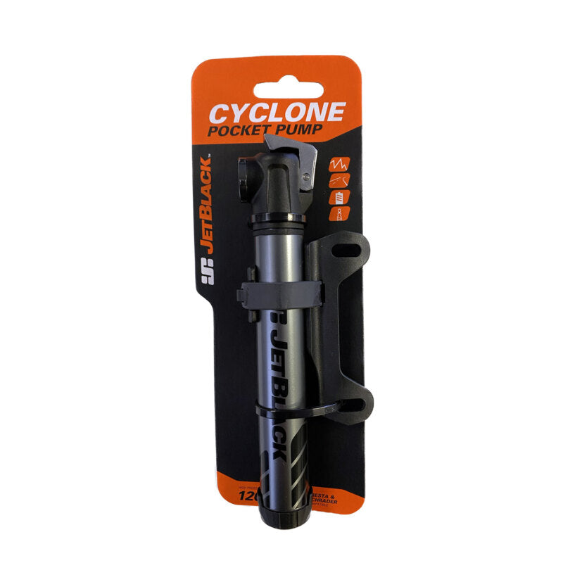 JetBlack Cyclone Pocket Mini Bike Pump | Bikes.com.au