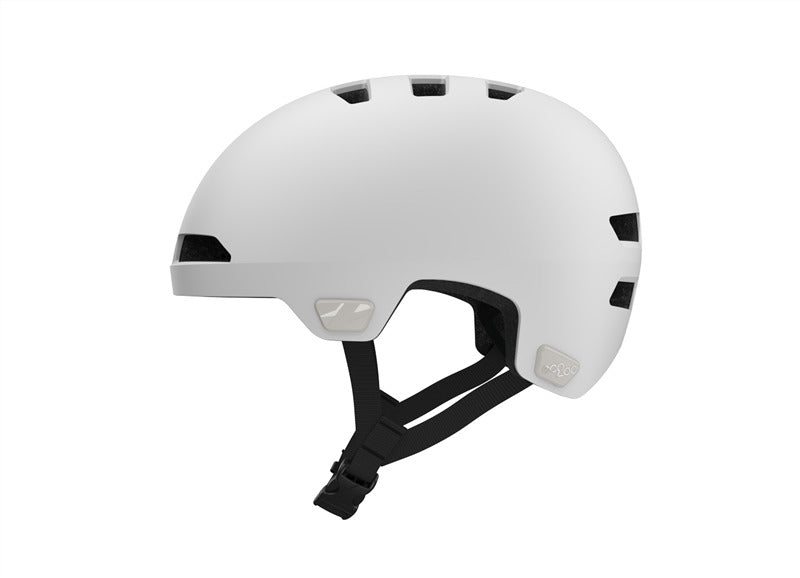 Lazer Maze KinetiCore Urban Helmet - Matte White Left Side