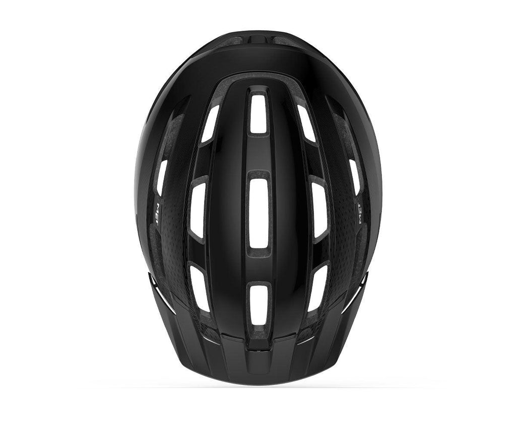 MET Downtown Mips Helmet - Black - bikes.com.au