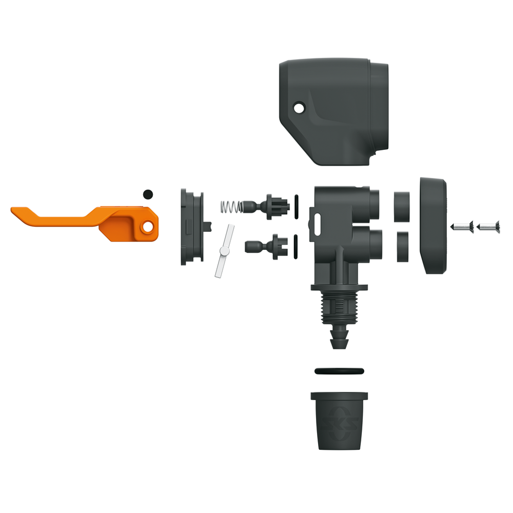 SKS Multi Valve Spare Pump Head Exploded View