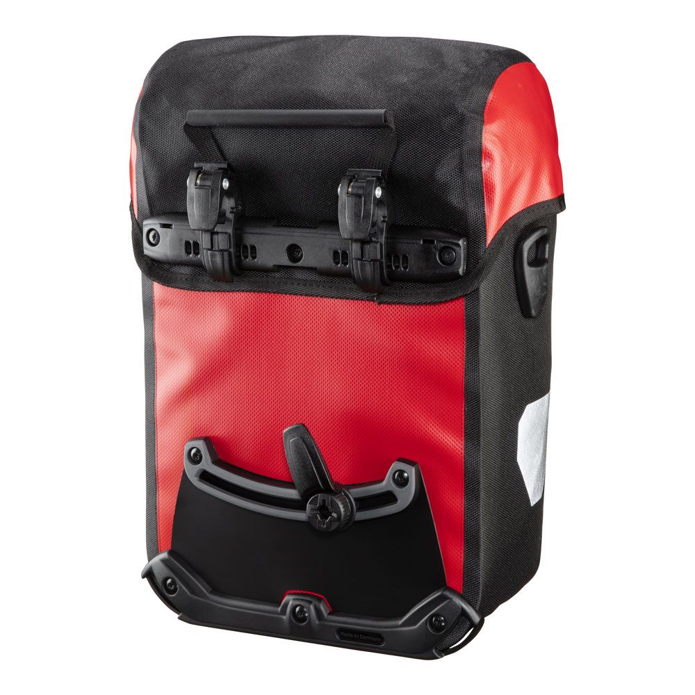 ORTLIEB Sport-Packer Waterproof Bike Pannier Bags (Pair) - Red-Black