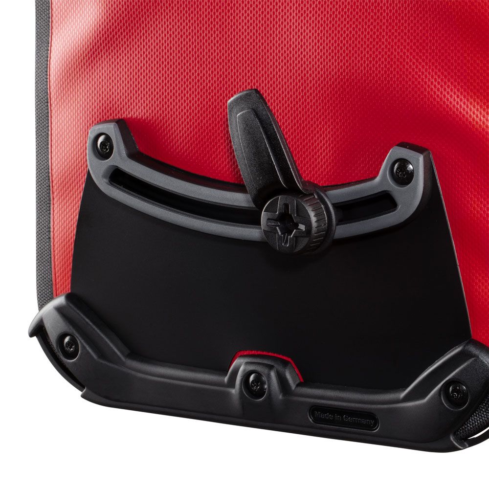 ORTLIEB Sport-Packer Waterproof Bike Pannier Bags (Pair) - Red-Black