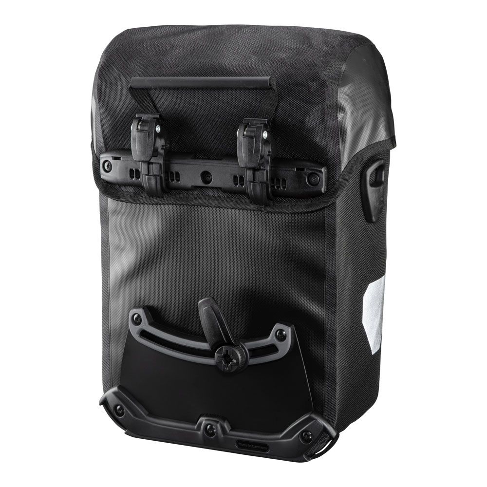 ORTLIEB Sport-Packer Waterproof Bike Pannier Bags (Pair) - Black - Bikes.com.au