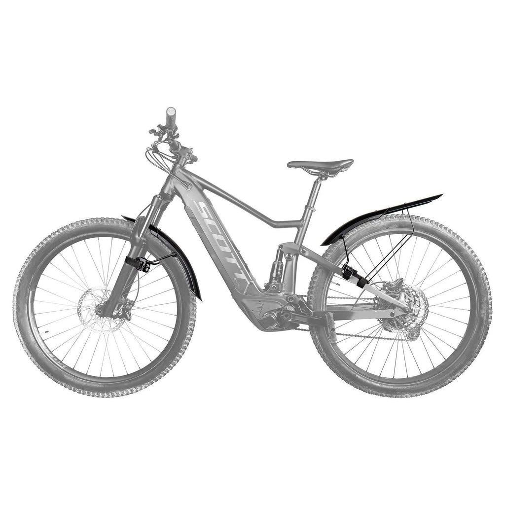 Topeak Tetrafender M1 Front & M2 Rear MTB Mudguard Set
