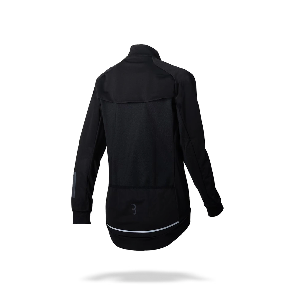 BBB TriGuard Ladies Winter Jacket - Black Back - Bikes.com.au