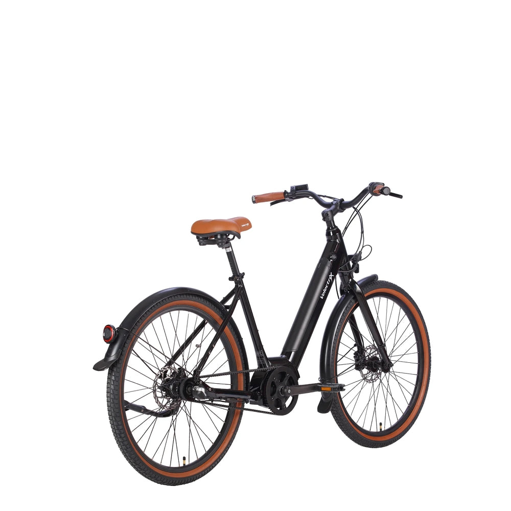 Cruiser Pulse STX Electric Bike - Jet Black Back