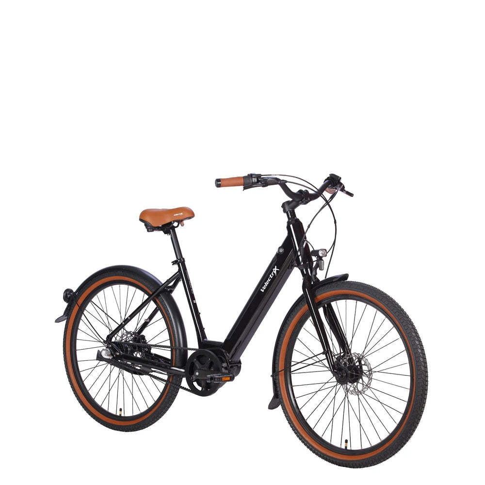 Cruiser Pulse STX Electric Bike - Jet Black Front