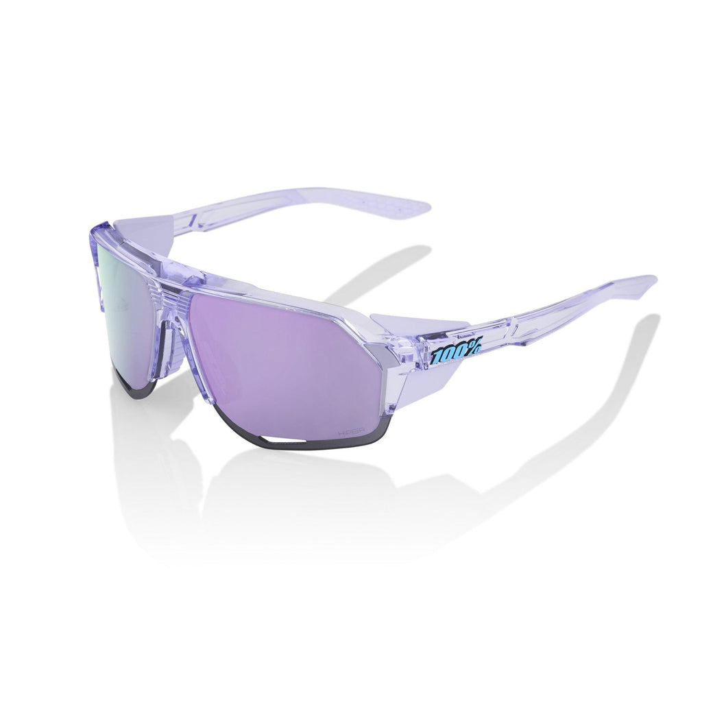 100% Norvik Sunglasses Polished Translucent Lavender - HiPER Lavender - bikes.com.au