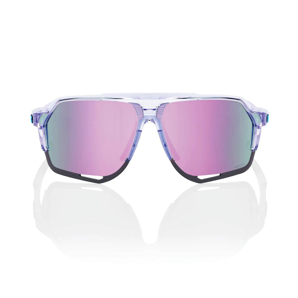 100% Norvik Sunglasses Polished Translucent Lavender - HiPER Lavender - bikes.com.au
