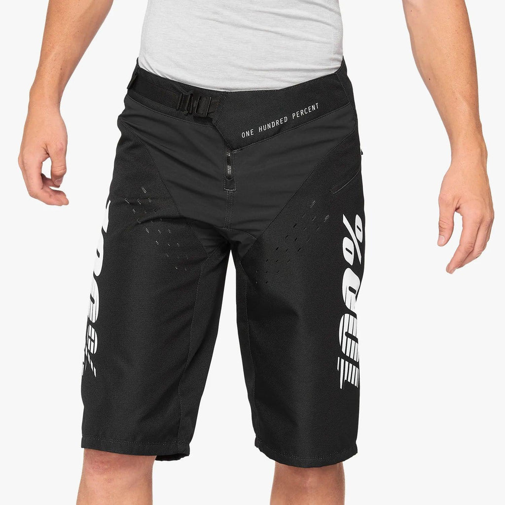 100% R-Core Youth Shorts - Black - bikes.com.au