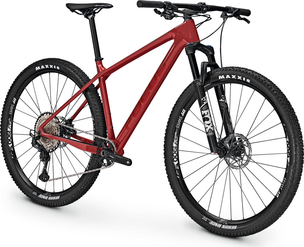 Focus Raven 8.7 Carbon Mountain Bike - Rust Red - bikes.com.au