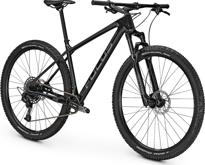 Focus Raven 8.6 Carbon Mountain Bike - Raw Black - bikes.com.au