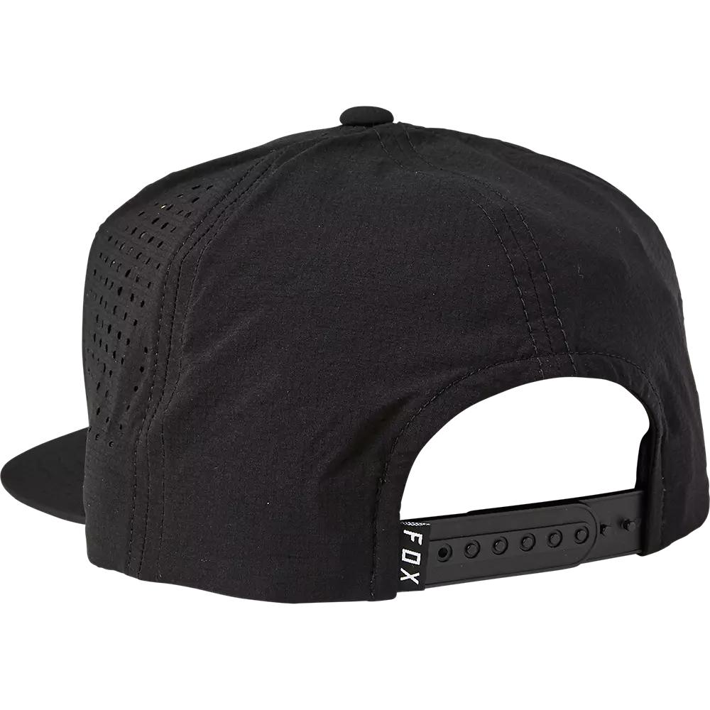 FOX Badge Snapback Hat - Black - bikes.com.au