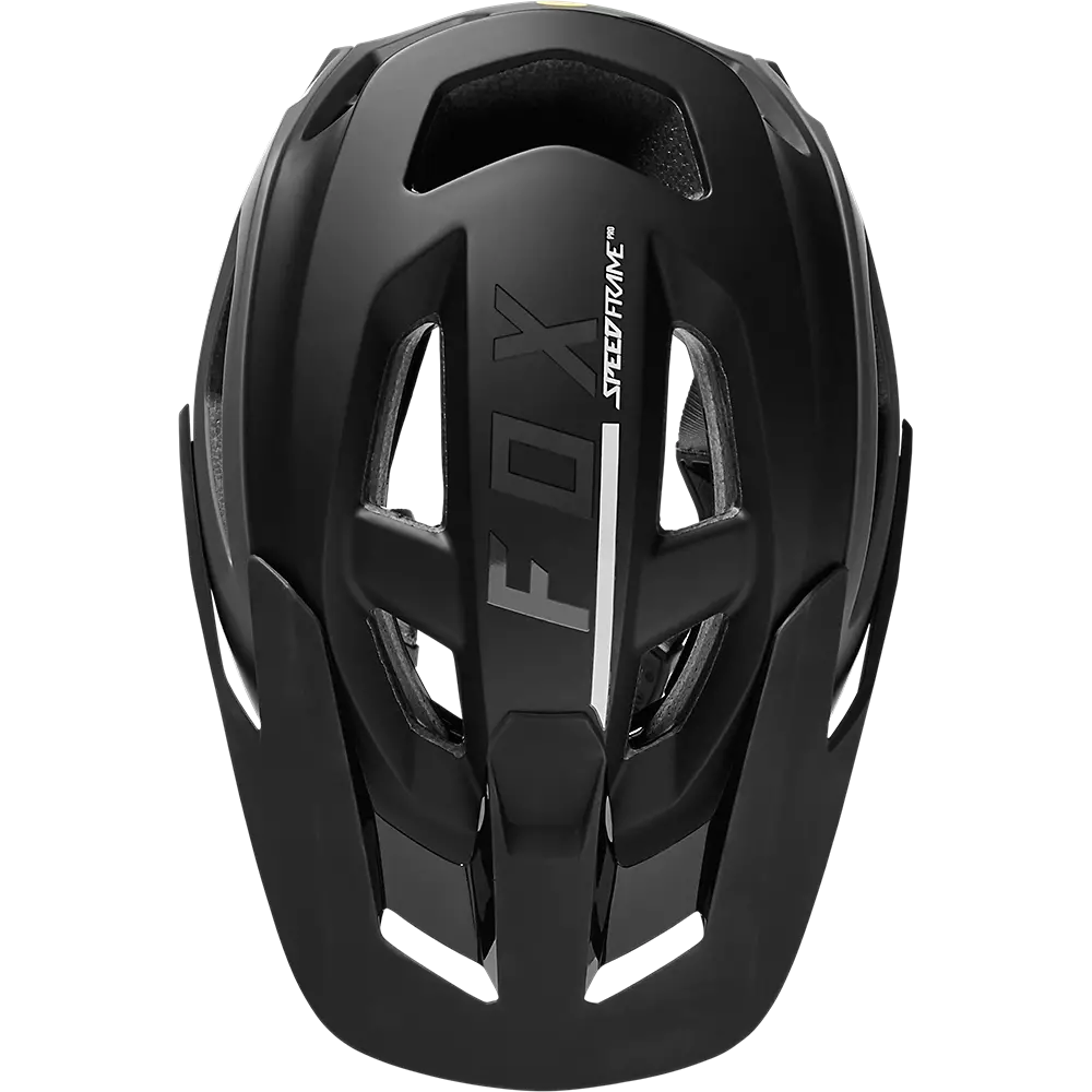 FOX Speedframe Pro BLOCKED MIPS Helmet - Black - bikes.com.au
