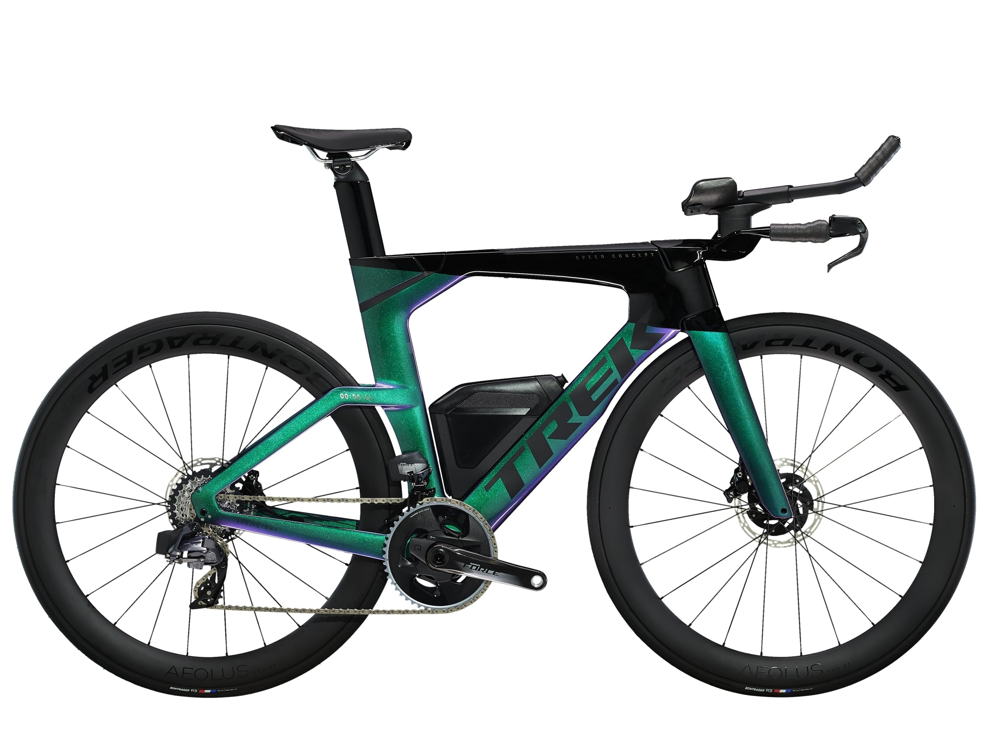 Trek Speed Concept SLR eTap Emerald Iris/Trek Black –