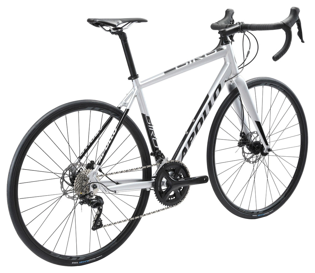 Apollo Giro 30 Road Bike - Gloss Silver / Black - bikes.com.au