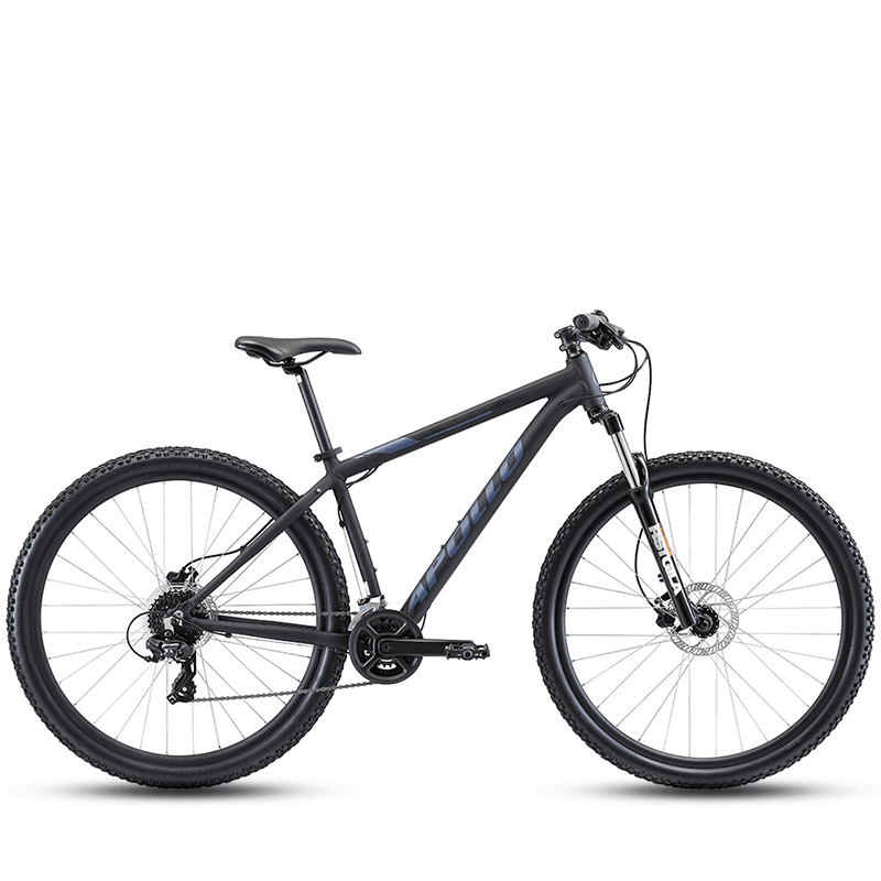 Apollo Xpert 20 Mountain Bike - Matt Black/Slate - bikes.com.au